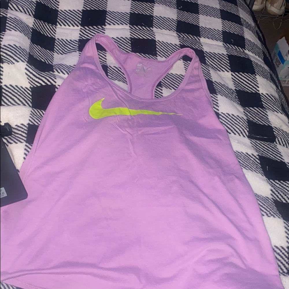 purple nike tank
